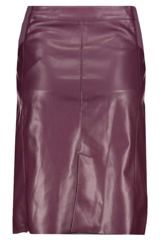 VMBUTTERSIA HW COATED SKIRT NOOS 10218187 WINETASTING